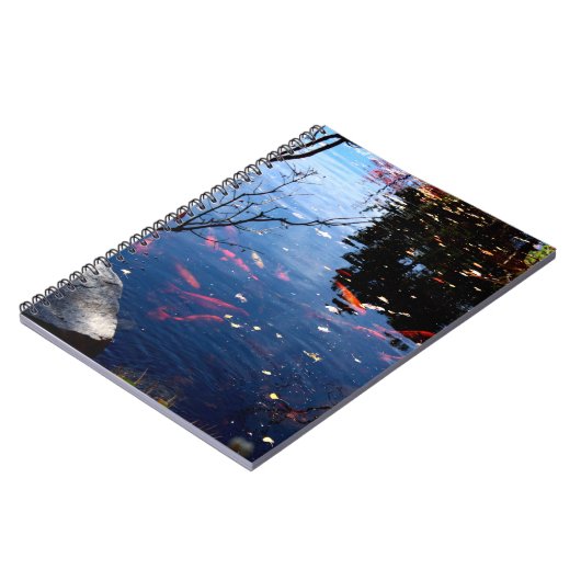 Koi pond notebook notitieboek (Linkerzijde)