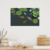 Koi Pond Poster (Keuken)