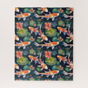 Koi Pond Puzzle Legpuzzel