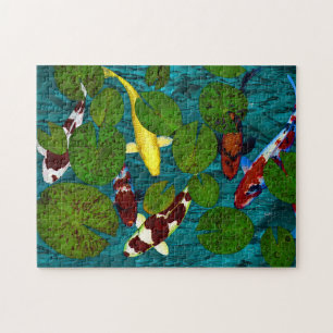 KOI POND Puzzle Legpuzzel