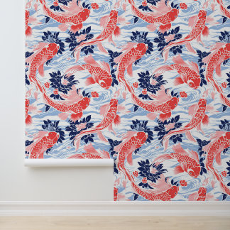 Koi Pond Serenity Behang