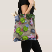 Koi Pond Shoulder Tas (Dichtbij)
