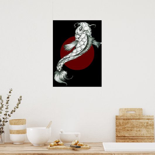 Koi Poster (Keuken)