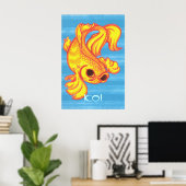 Koi Poster (Thuiskantoor)