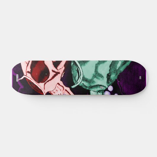 Koi (Psychedelic) Skateboard (Horizontaal)