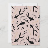 Koi Sakana Vrijgezellenfeest Kaart (Achterkant)