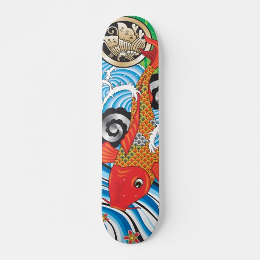 Koi Schaats Splash Skateboard (Voorkant)