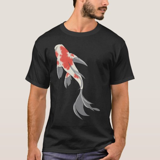 Koi-schets T-shirt (Voorkant)