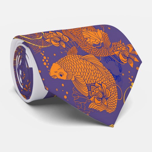 koi stropdas (Opgerold)