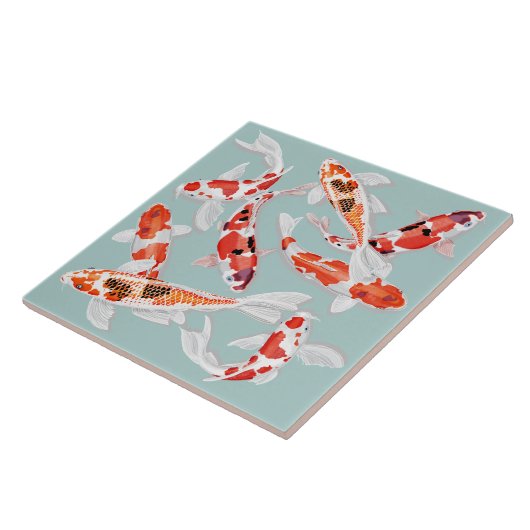 Koi Tegeltje (Zijkant)