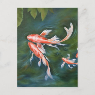 Koi Tranquility Briefkaart