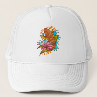 Koi Vijver Dromen Trucker Pet