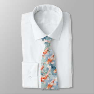 Koi Vijver Necktie Stropdas