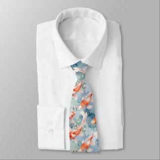 Koi Vijver Necktie Stropdas