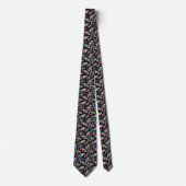 Koi Vijver Necktie Stropdas (Voorkant)