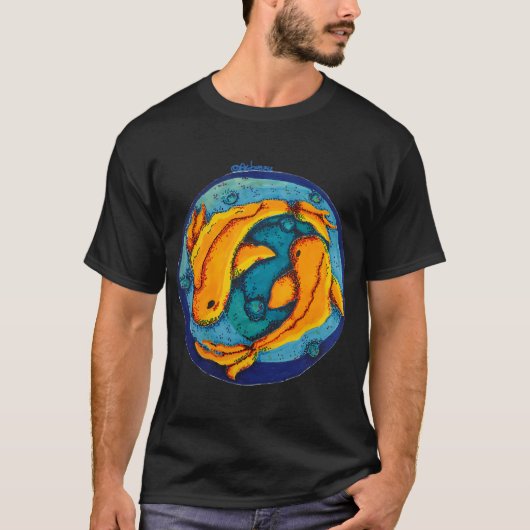 Koi Vijver T-shirt (Voorkant)