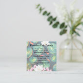 Koi Vijver Water Feature Aannemer Vierkante Visitekaartje (Staand voorkant)