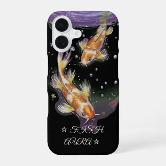 Koi Vis Aura Elegante Japanse Kunst Telefoonhoesje iPhone 16 Hoesje