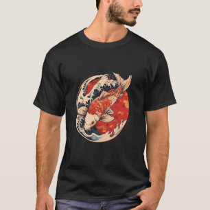 Koi Vis Aziatische Karper Japanse Koi Karper Vis N T-shirt