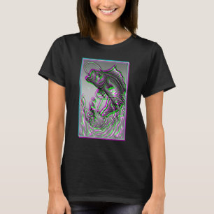Koi Vis Karper Vissen Japanse Grote Golf Kana T-shirt