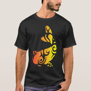 Koi Vis Kunst Tribal Tattoo Japans Water Tuin T-shirt