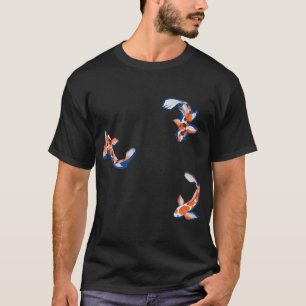 Koi vis met schaduw t-shirt