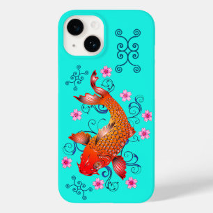 Koi vis oraal oranje tongvis Case-Mate iPhone 14 hoesje
