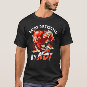 Koi-vis voor mannen vrouwen Japan Koi Karper Visse T-shirt