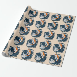 Koi Vis water buigmeester Cadeaupapier