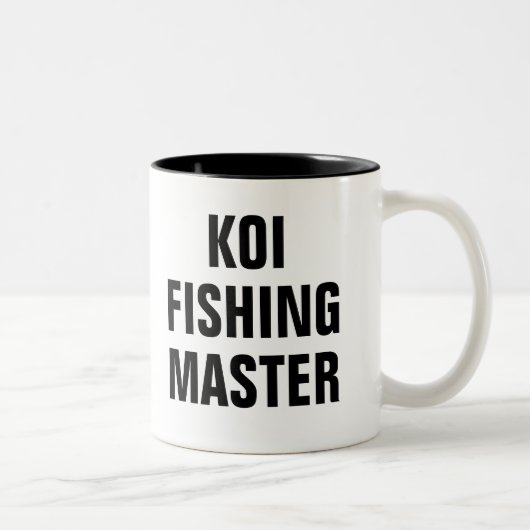 Koi Vismaster Tweekleurige Koffiemok (Rechts)