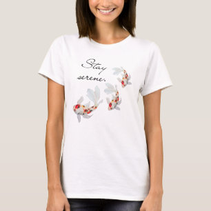 Koi Vissen Blijven Kalm T-shirt