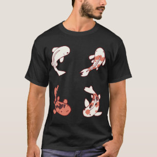 Koi vissen pak illustratie t-shirt