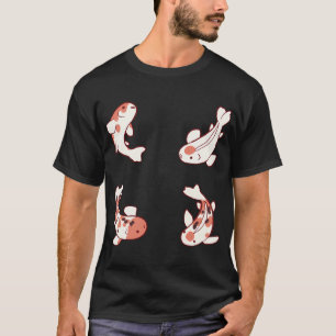 Koi vissen pakket kunst t-shirt