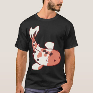 Koi vistentekening t-shirt