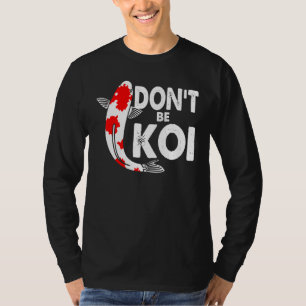Koi-visvangst Koi-viskarper Japans Q T-shirt