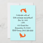 KOI voor de uitnodigingen van de wereldkerstpartij (Achterkant)