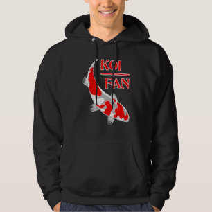 Koi Vriend Fan Karper Vis Nishikigoi Kohaku Sanke Hoodie