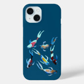 Koi waterverf viskunst Case-Mate iPhone case (Achterkant)