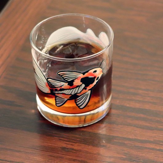 Koi Whisky Glas