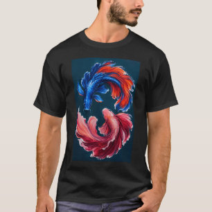 Koi Ying Yang T-shirt