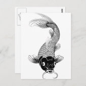 koikarper briefkaart (Voorkant / Achterkant)