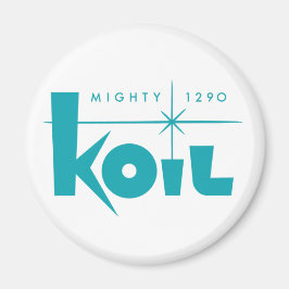KOIL Radio magnet Magneet