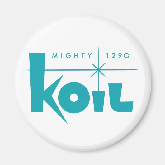 KOIL Radio magnet Magneet (Voorkant)