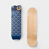 Koinobori Carp Streamer Skateboard (Voorkant)