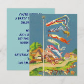 KOINOBORI SOULIGNE LES INVITATIONS DE LA JOURNÉE D (Devant / Derrière)