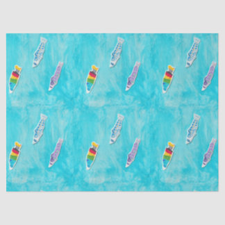 Koinobori tissuepapier