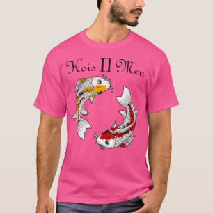 Kois II Mannen Vis Karper Yin en Yang RB Group Fun T-shirt
