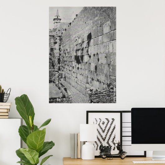 KOISEL - 1870 - WAILING WALL - ISRAËL - POSTERS (Bureau à domicile)