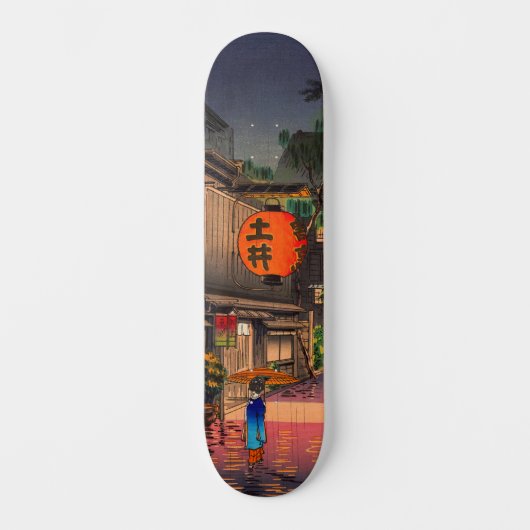 Koitsu - Avond in Ushigome Skateboard (Voorkant)