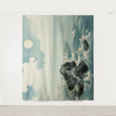 Kojima Great Wave Japan Tapestry Wandkleed (Voorkant)